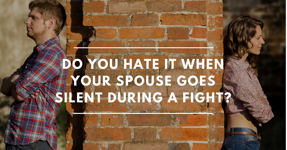 What To Do When Your Spouse Goes Silent On You